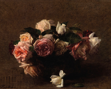 Henri Fantin-Latour Fleurs roses